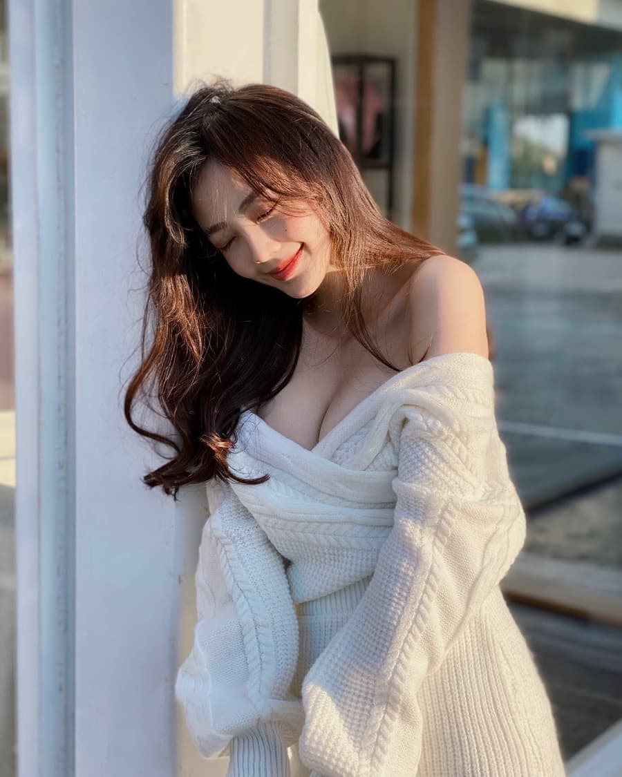 中国台湾网红美女模特,精致的时尚妆容