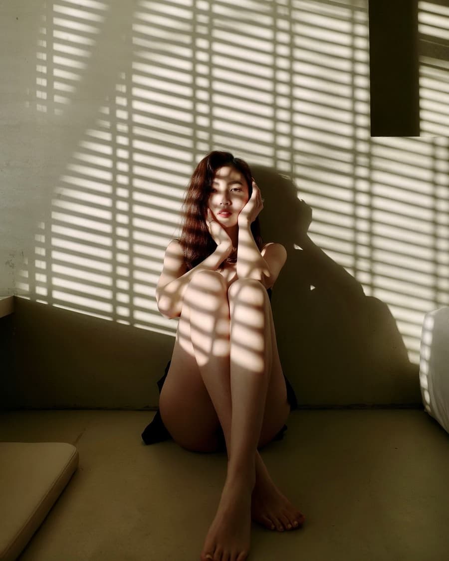 中国台湾网红美女模特,健康美丽的形象