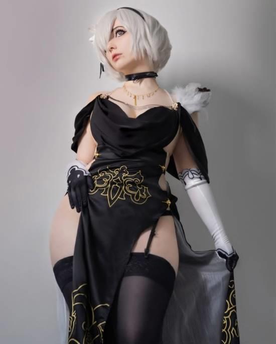 艾尔登法环玛丽卡COS,Mirikashi展现立体五官