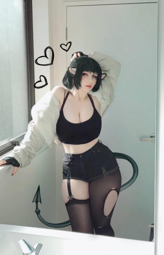 艾尔登法环玛丽卡COS,Mirikashi展现性感与力量