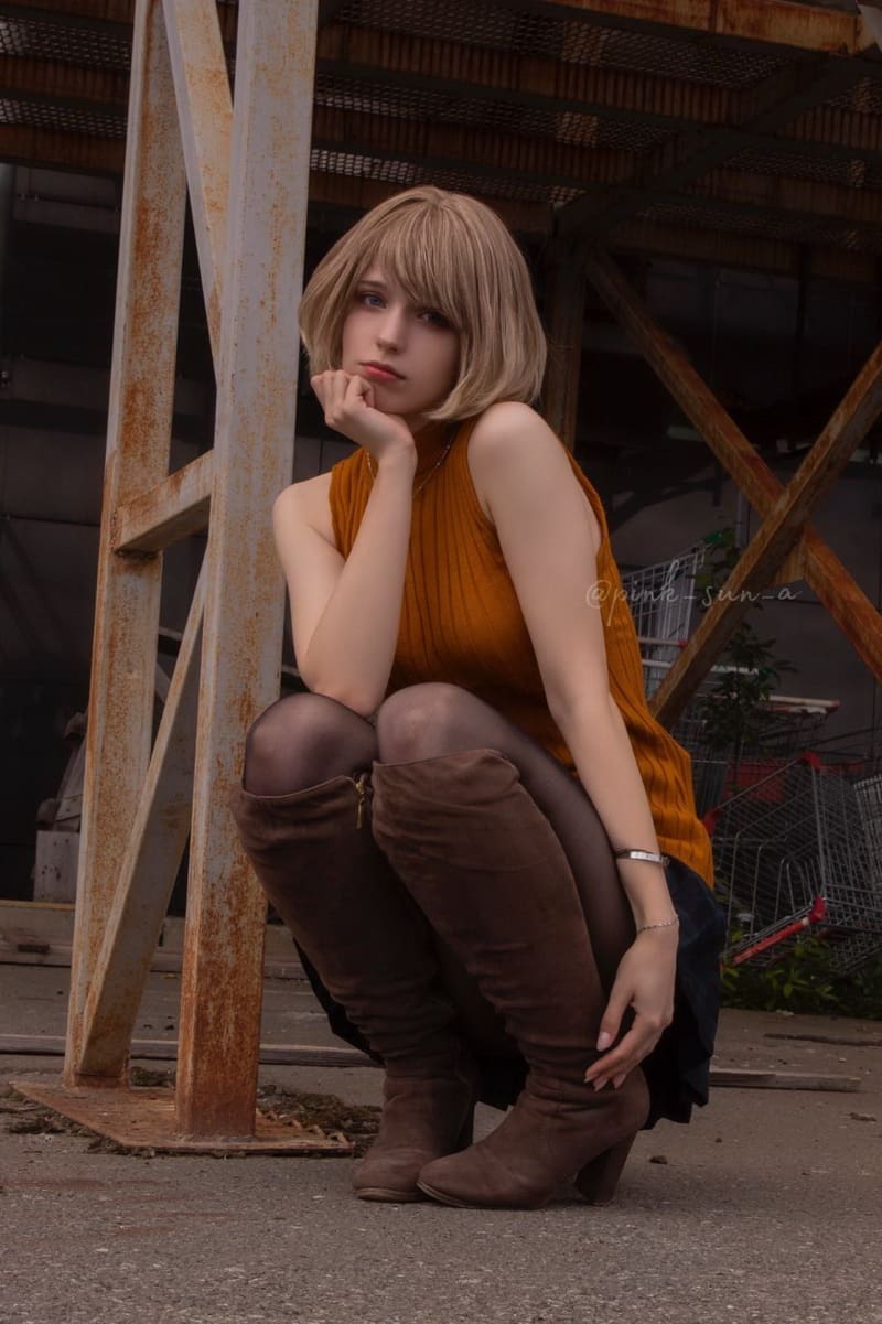 俄罗斯美女Cos《兔子洞》 初音 黑丝网袜兔女郎Cosplay作品