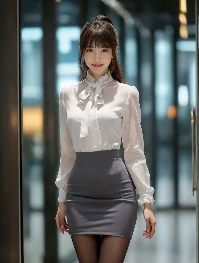 OL美女职场形象