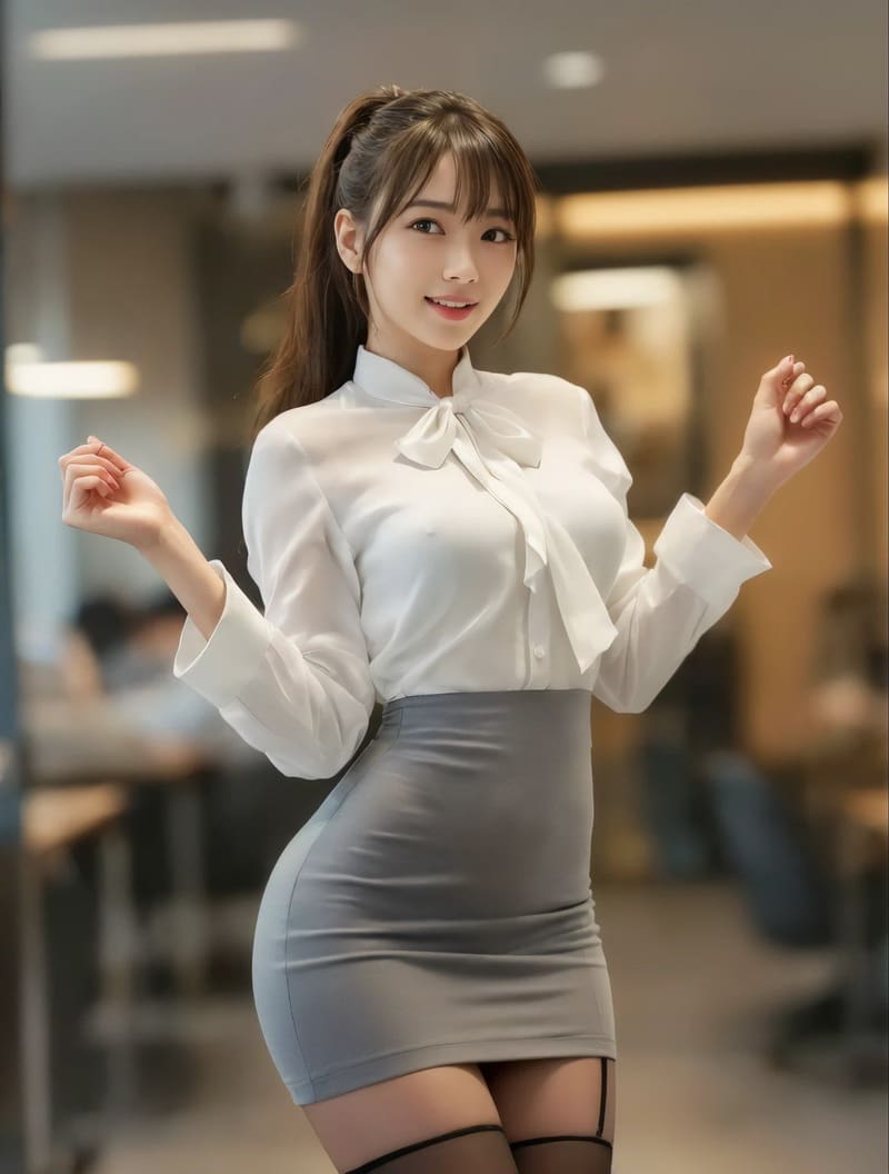 OL女神:干练与优雅并存