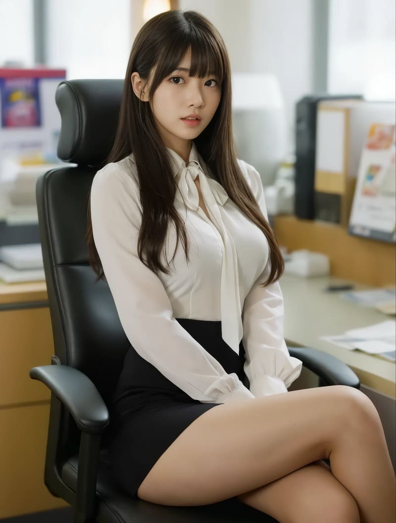 干练优雅的职场女性展示