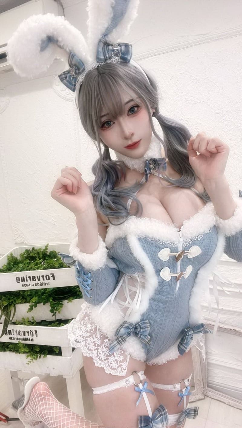 日本美女Cosplay《星刃》女主伊芙,性感美图合集