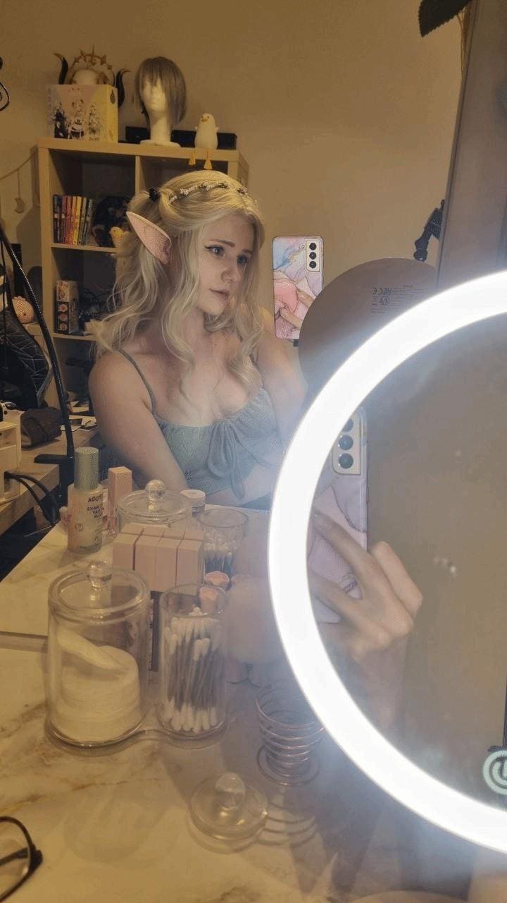 KaddiCosplay在Cos《巫师3》希里中的绝美瞬间