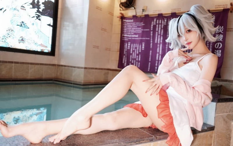 日本美女ねねCosplay 细腻面容配合游戏角色完美