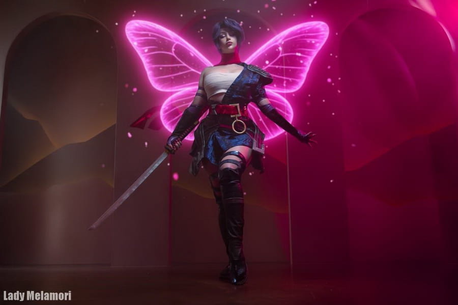 Coser Lady Melamori,迷人造型,尽显性感魅力