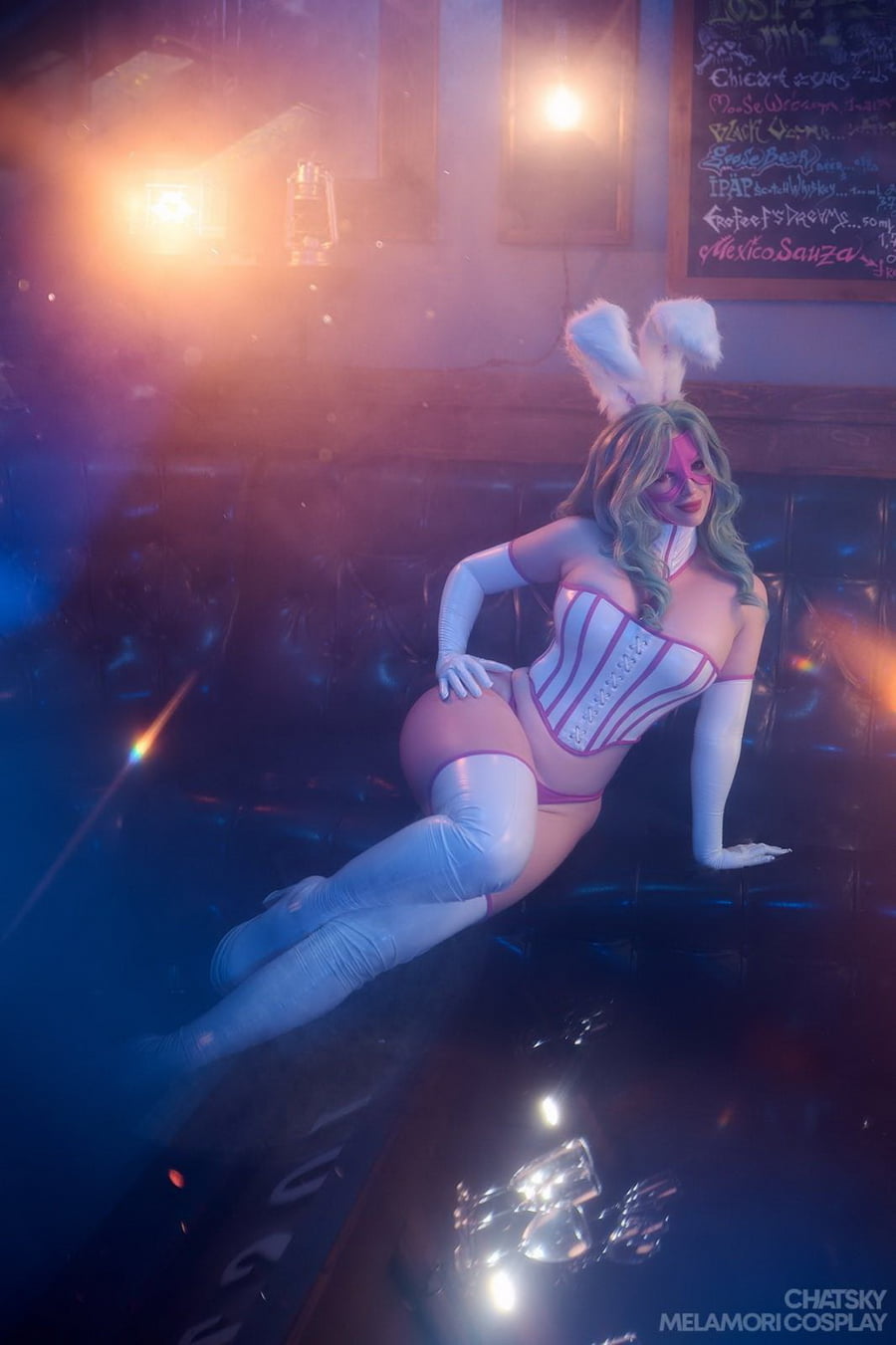 Lady Melamori性感身材,Coser作品中的完美展示