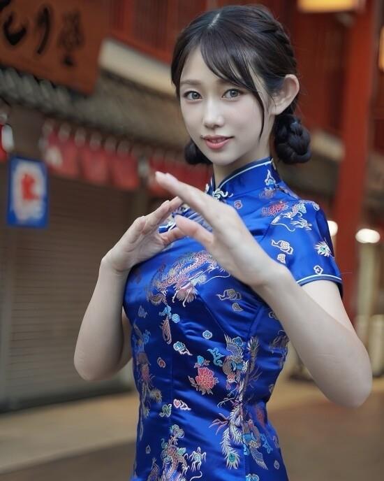 堀江圣夏真人版春丽展现强大力量