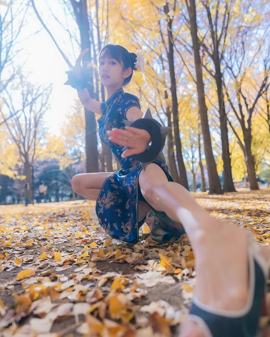 堀江圣夏和春丽相似,魅力无法抗拒