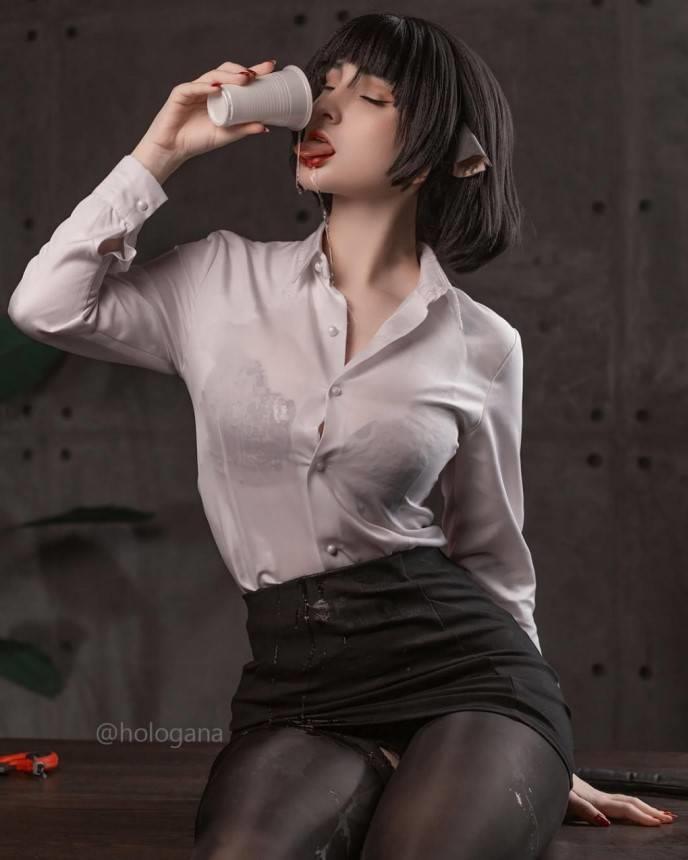 HologanaCOS蔚,性感胸肌与强健体态完美融合