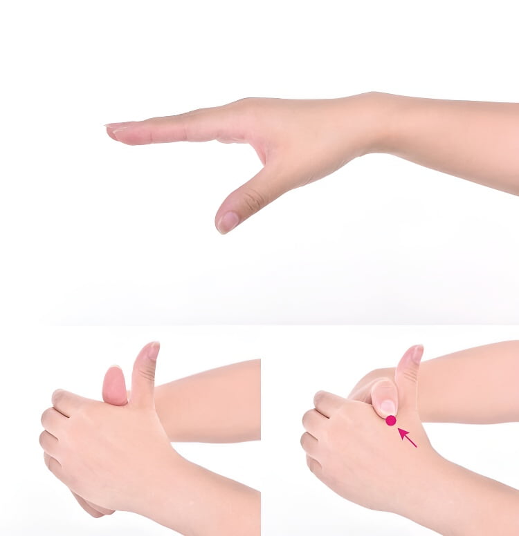 合谷穴取穴方法