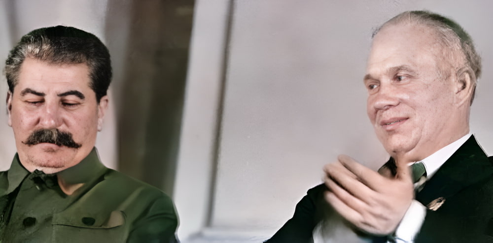 斯大林与赫鲁晓夫