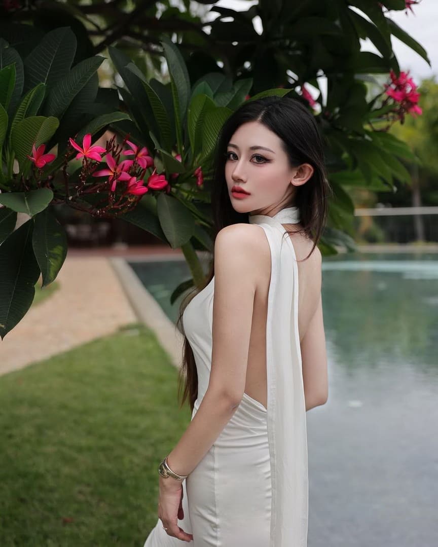 Sissi完美的腿部线条和气质展现