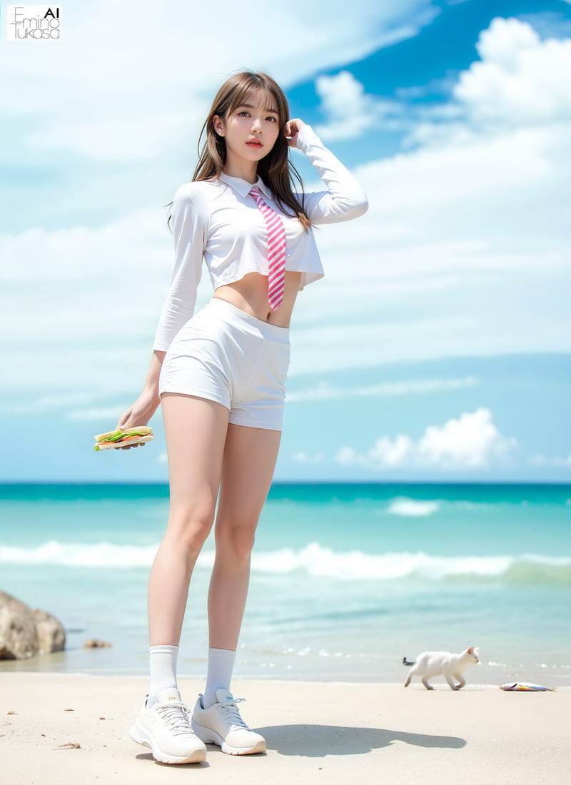 课桌前的少女，眼神明亮