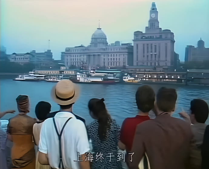 表情包:上海终于到了