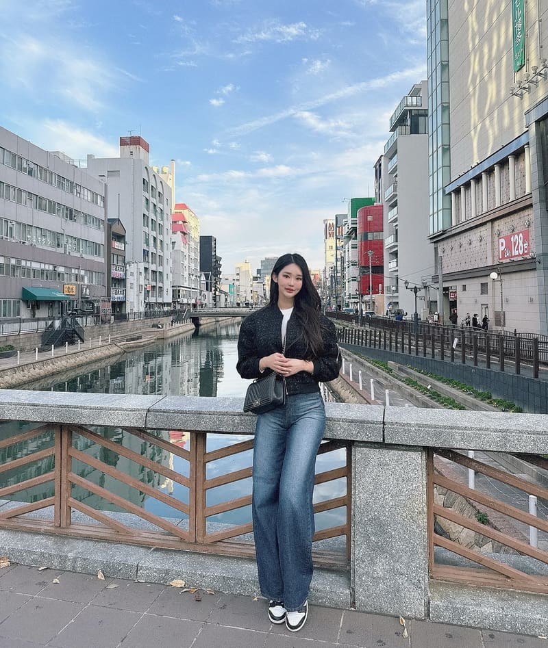 韩国网红yoonderful_优雅街拍