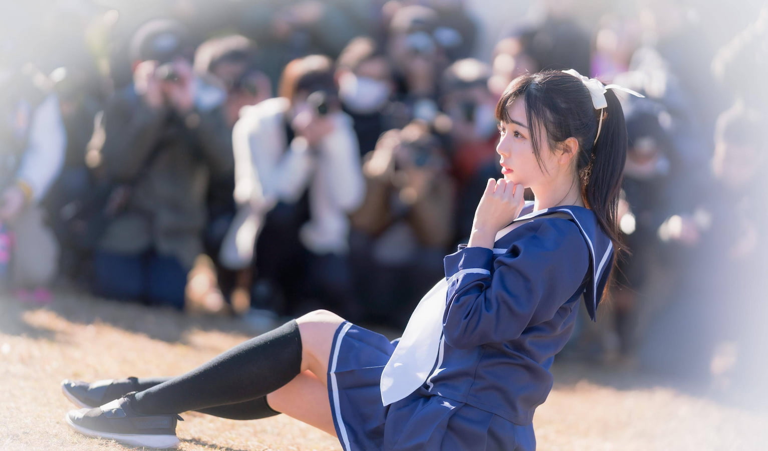 栗田惠美气质优雅照片