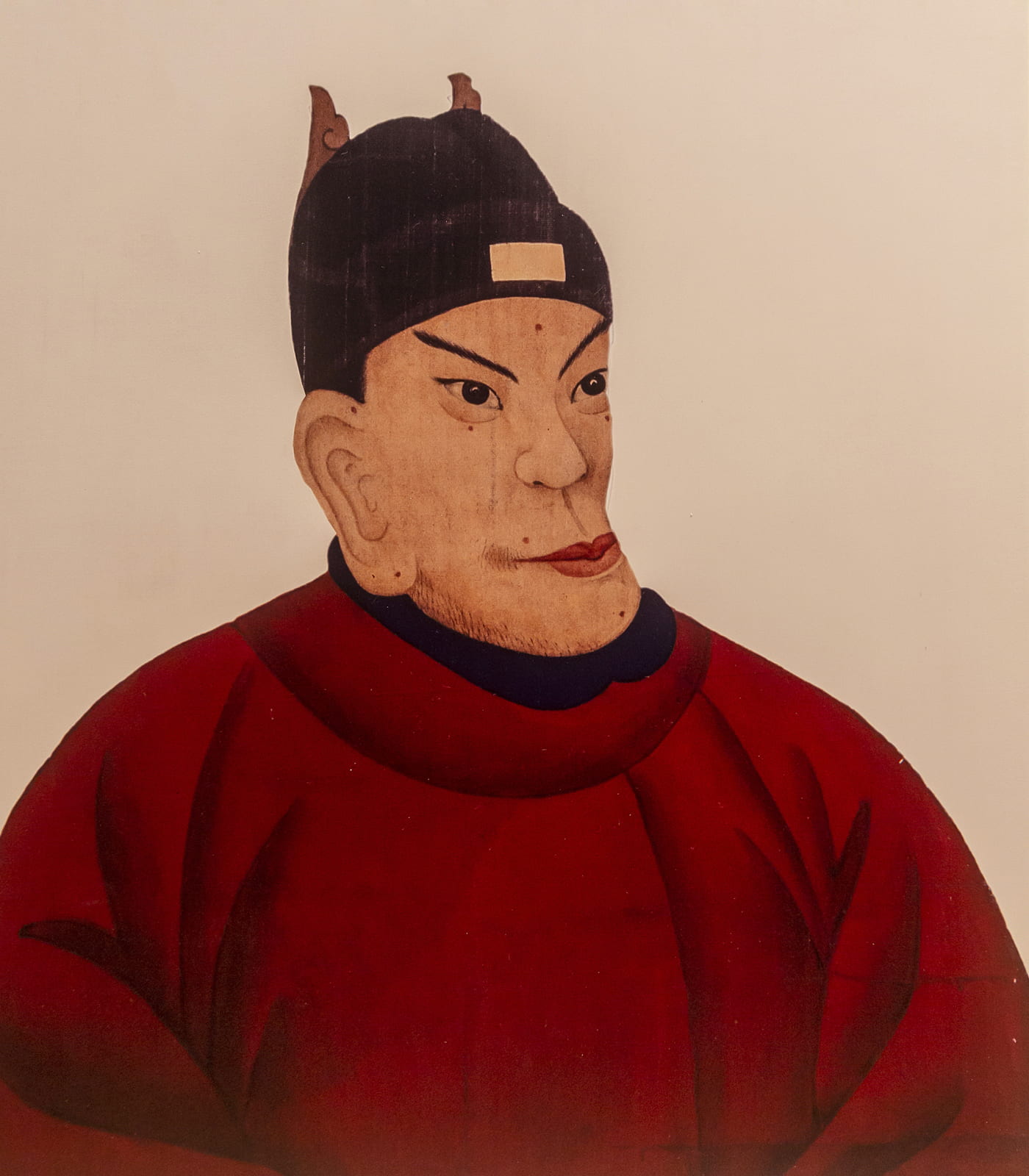 民间朱元璋“猪腰子脸”画像