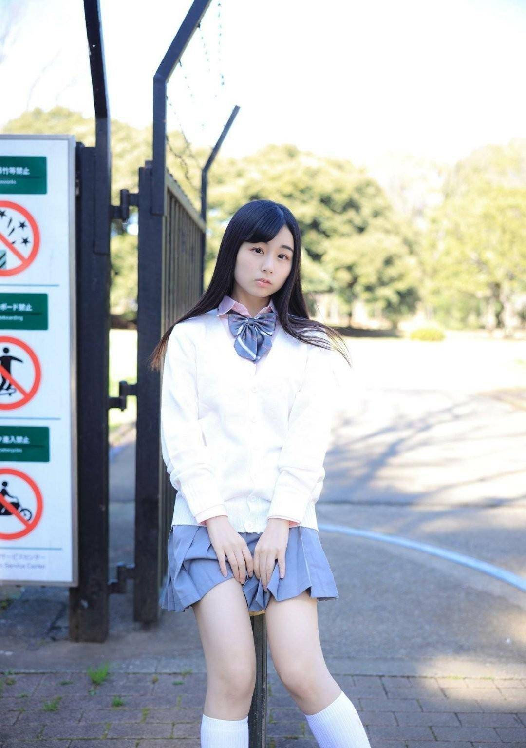 栗田惠美在拍摄现场