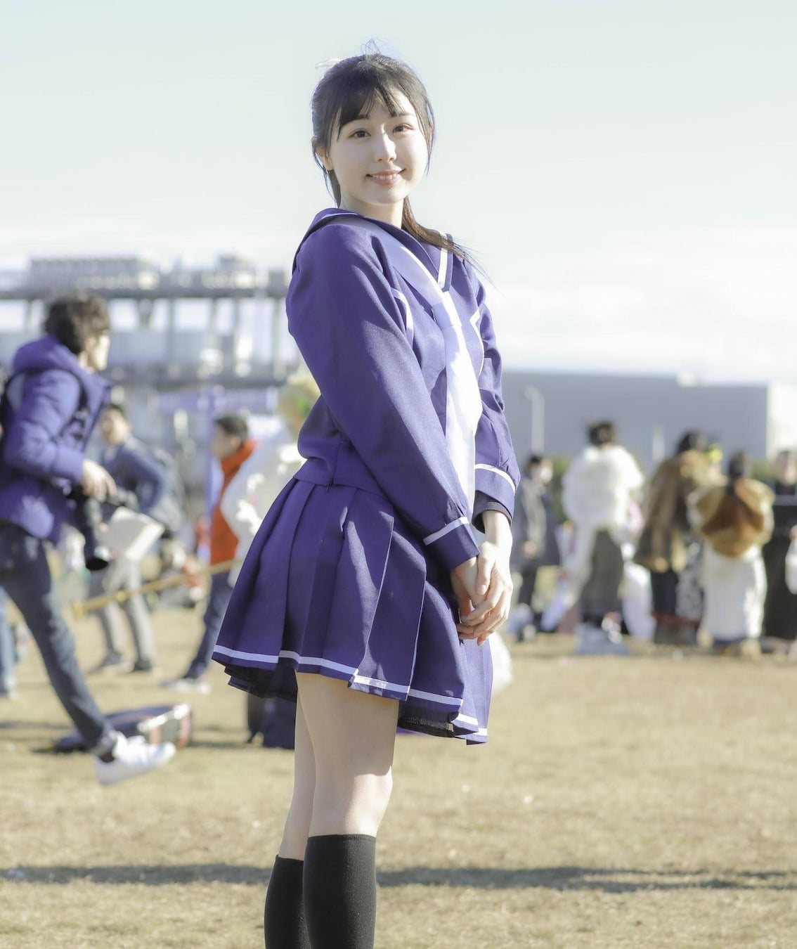 栗田惠美走秀照片