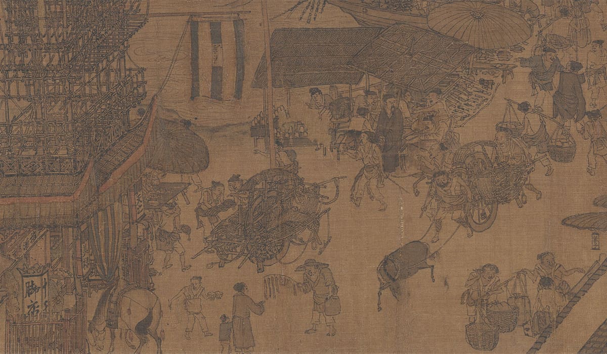 清明上河图局部脚店