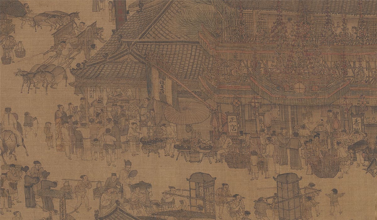 清明上河图局部孙羊正店