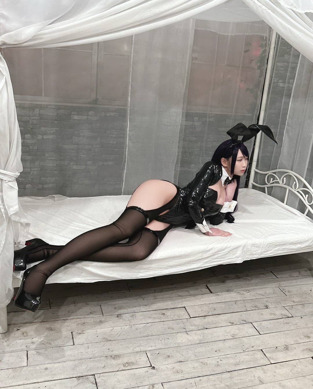 华子狐御姐气质COS特写