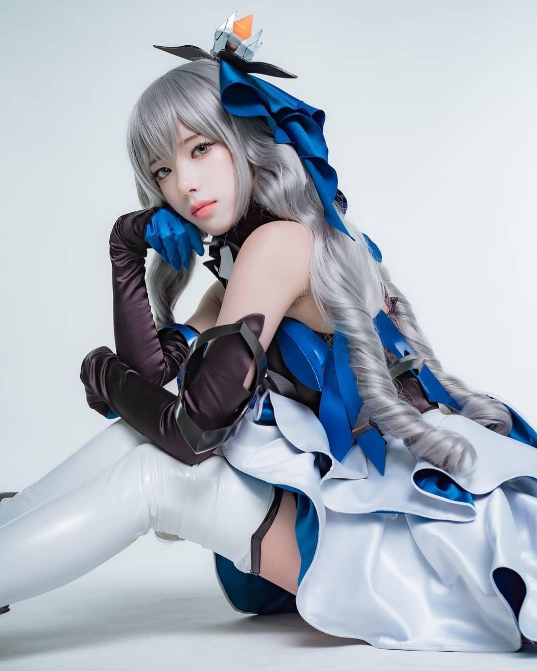 韩国Coser 슈马甜美风格写真合集