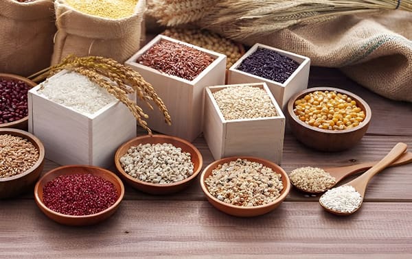 梦见五谷象征财富与丰收,寓意事业与生活顺利