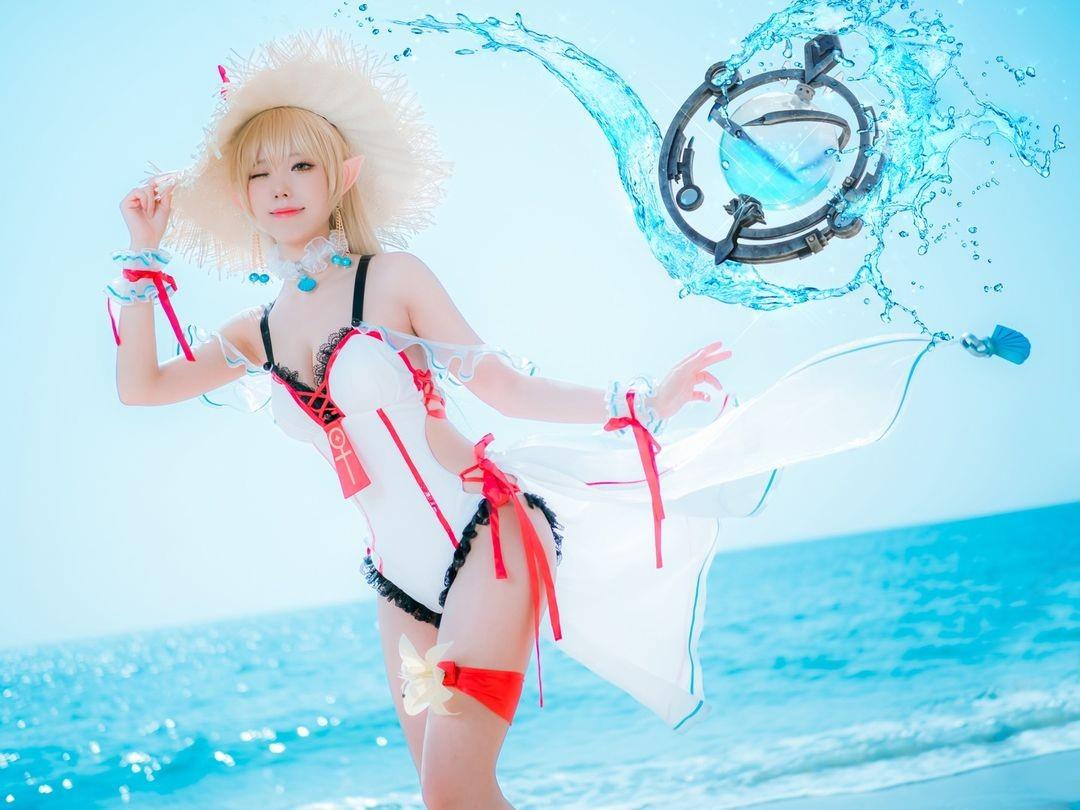 韩国Coser 슈马个性写真,活力满满