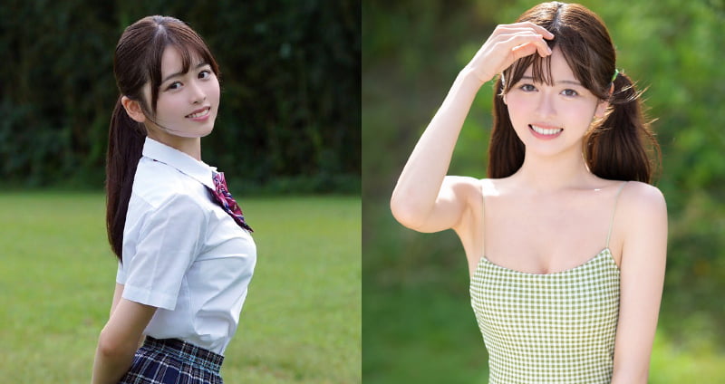 桜乃りの摘下墨镜后首次公开亮相