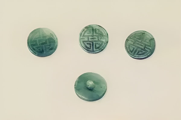 唐代玉石纽扣
