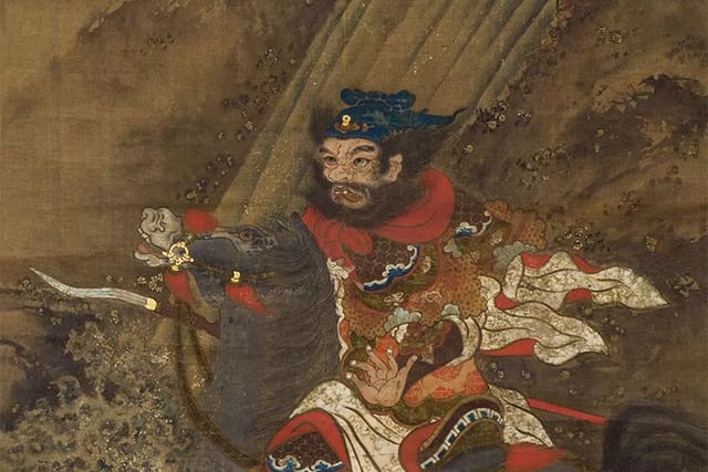 三国猛将张飞画像