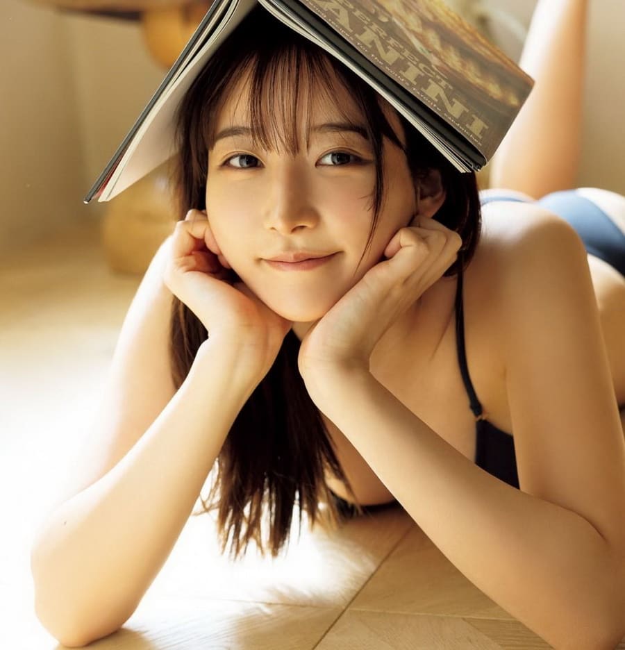 山崎あみ休闲风格写真 简单随性更吸睛