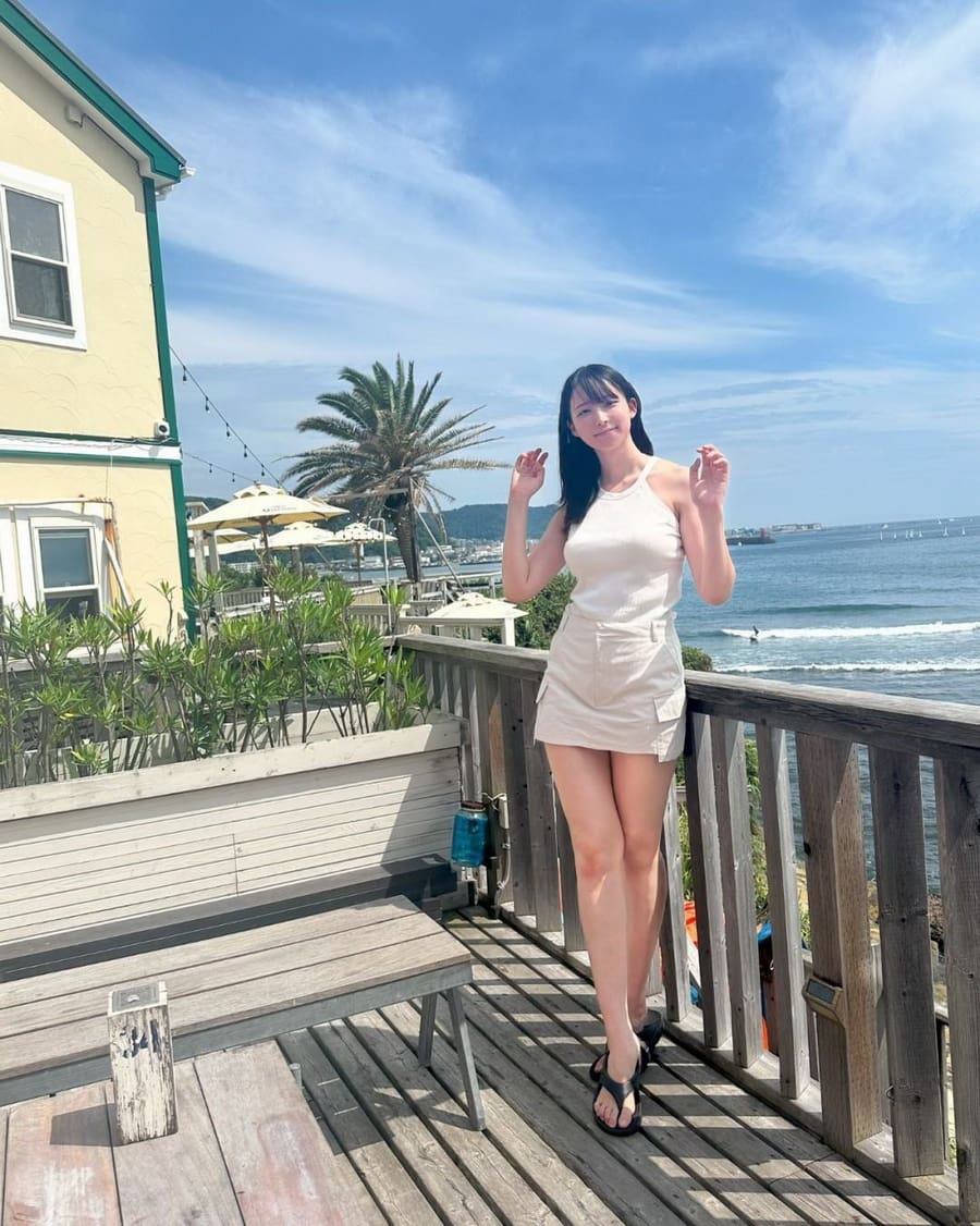 山崎あみ阳光写真 青春活力满满