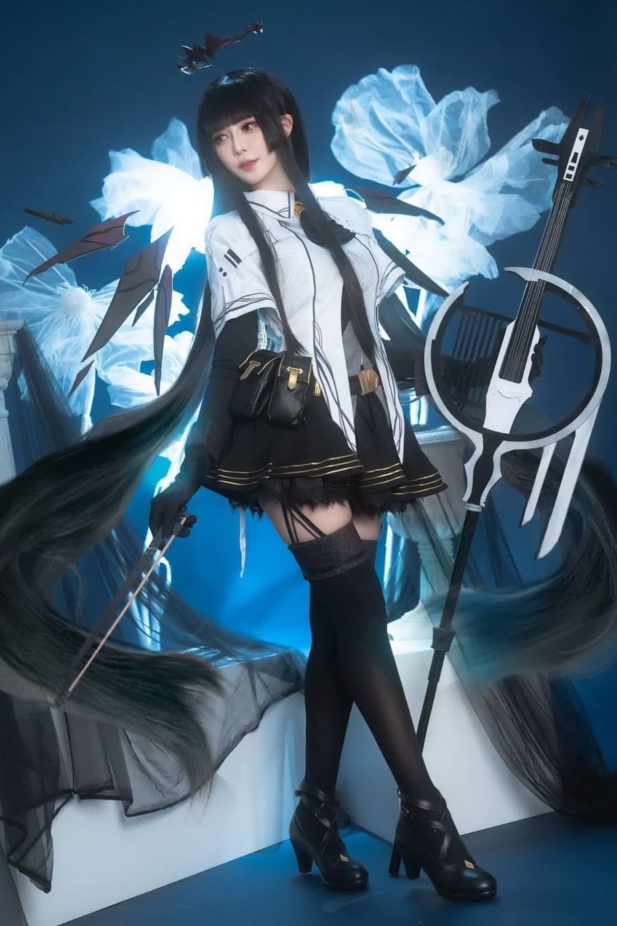 玄子水手风Cos,酷飒女王气质