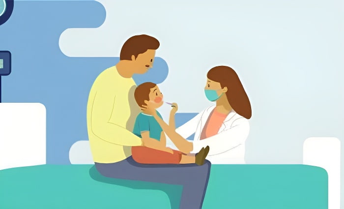 儿童咳嗽发烧检查