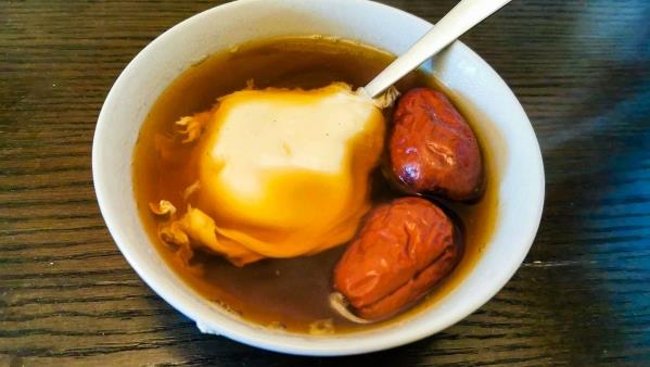 糯米酒煮鸡蛋完成