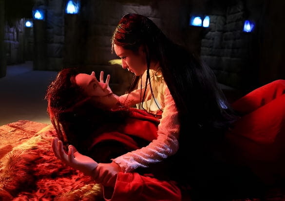 蜀山战纪剧照：赵丽颖陈伟霆正邪对决