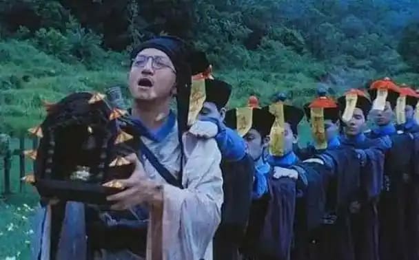 湘西赶尸队伍夜行剧照