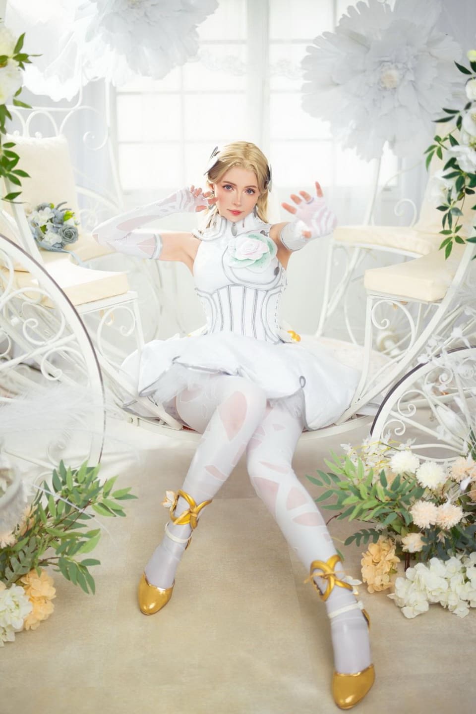 精灵cosplay动态姿势