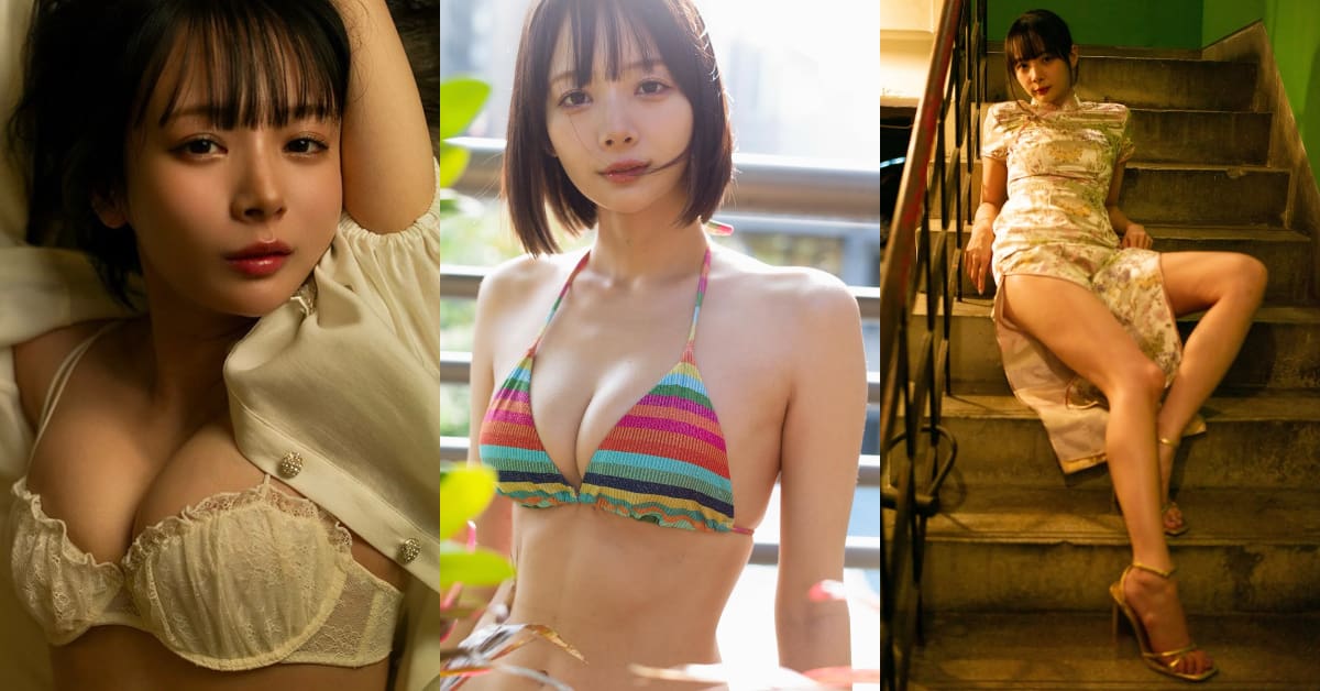 冈田纱佳旗袍性感造型