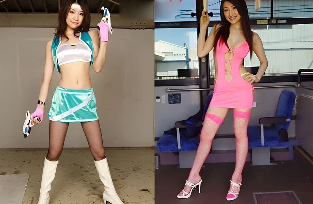 水岛津实展示惊人柔韧性