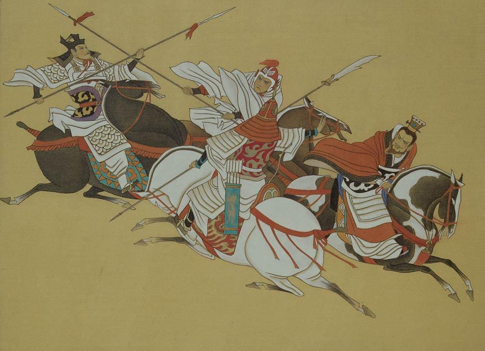 张辽威震逍遥津场景