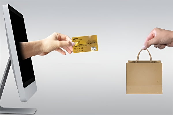 女性购物梦境示意