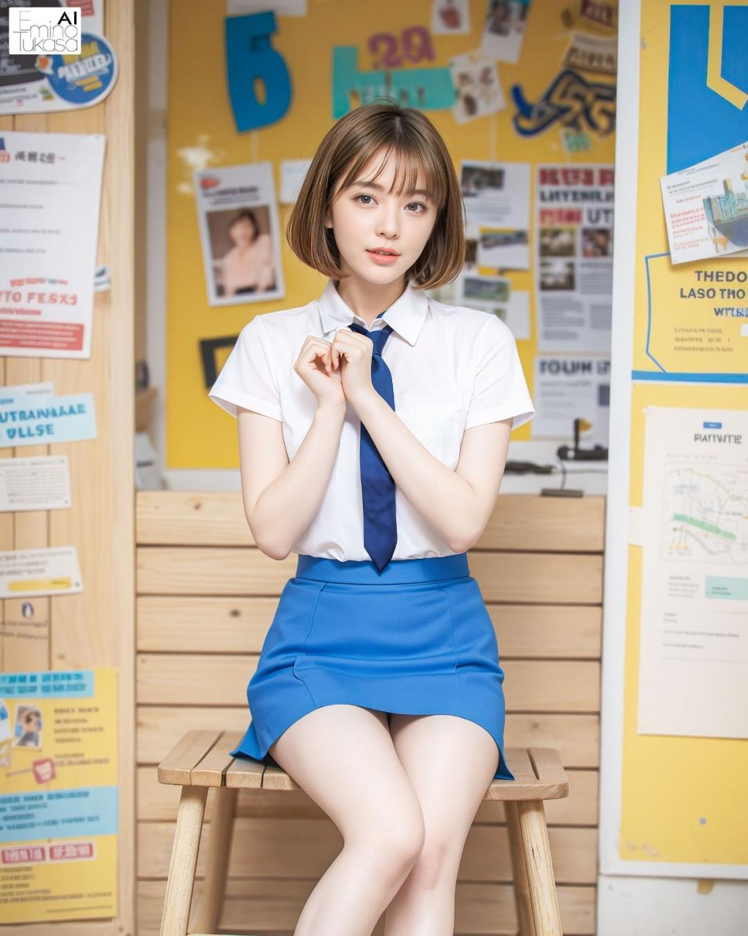 AI绘制的美少女展示优雅妩媚的魅力