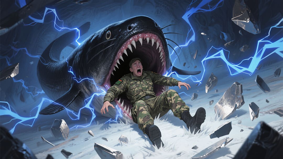 大鱼吞噬人的梦境意象解读