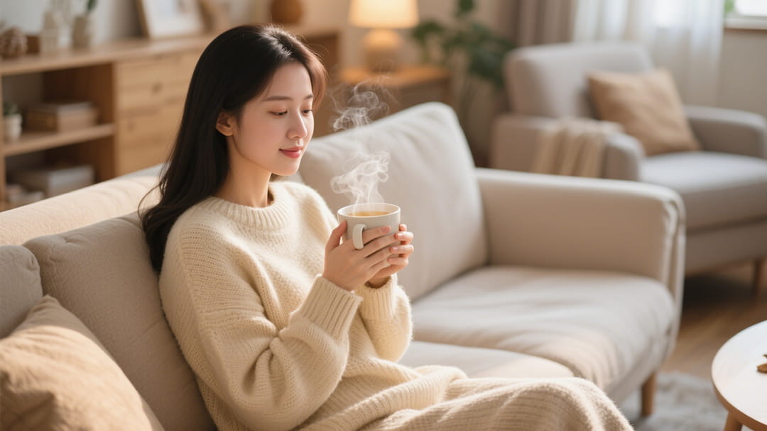 热姜茶驱寒暖身